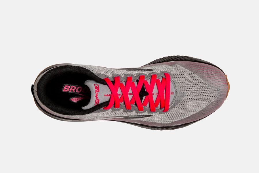 Brooks Running Shoes Womens Navy/Pink - Catamount Trail - 3810-HZECR